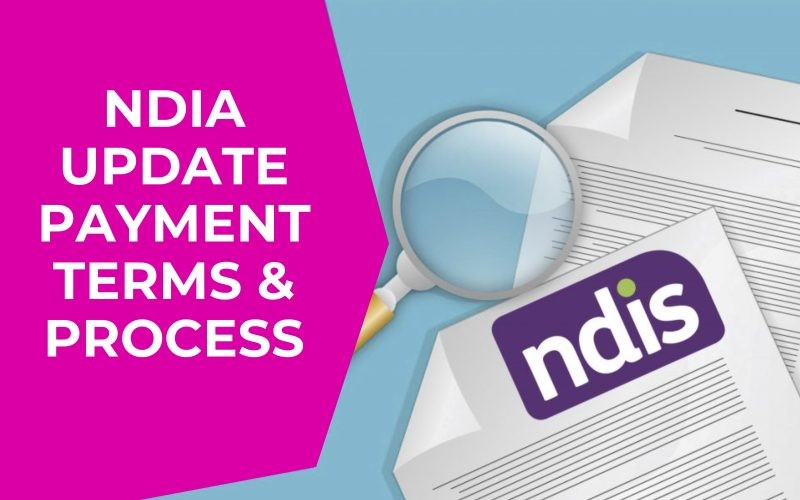 NDIA Update Payment Terms and Process